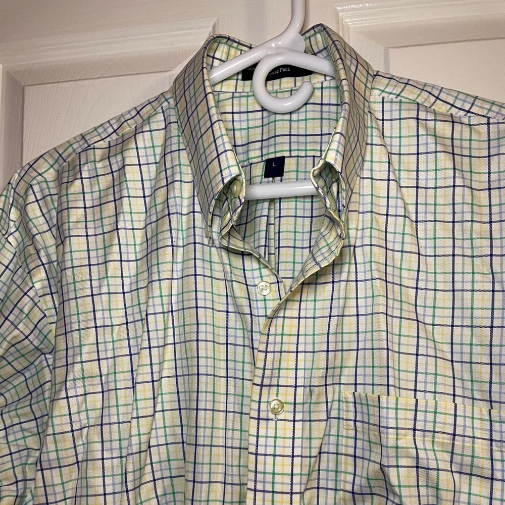 Mens Long Sleeve Button Down Shirt - Picture 3 of 4